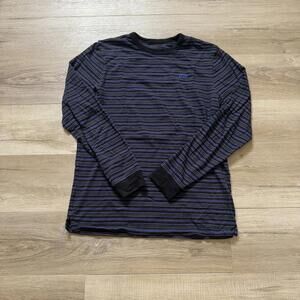 Vans Long Sleeve Striped Shirt Men's Size M